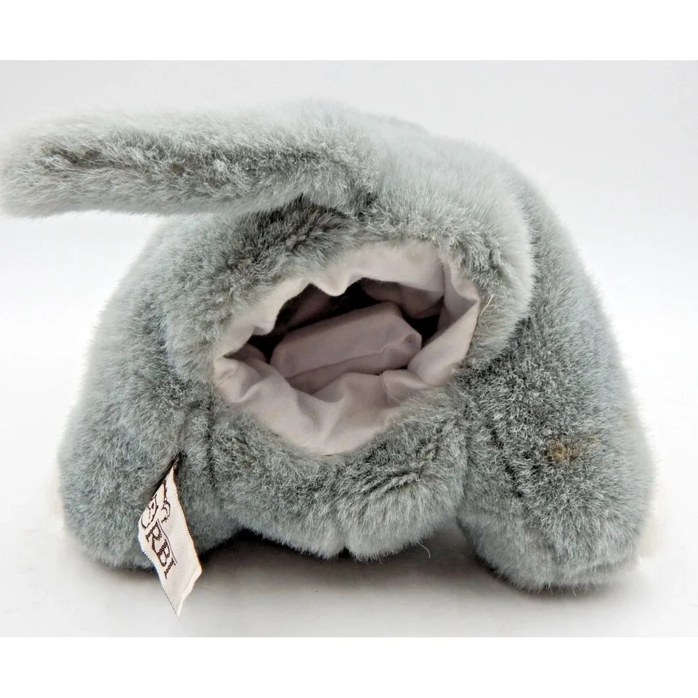 Grey Elephant Hand Puppet by RBI Ron Banafato Inc Puppet 10 Inch